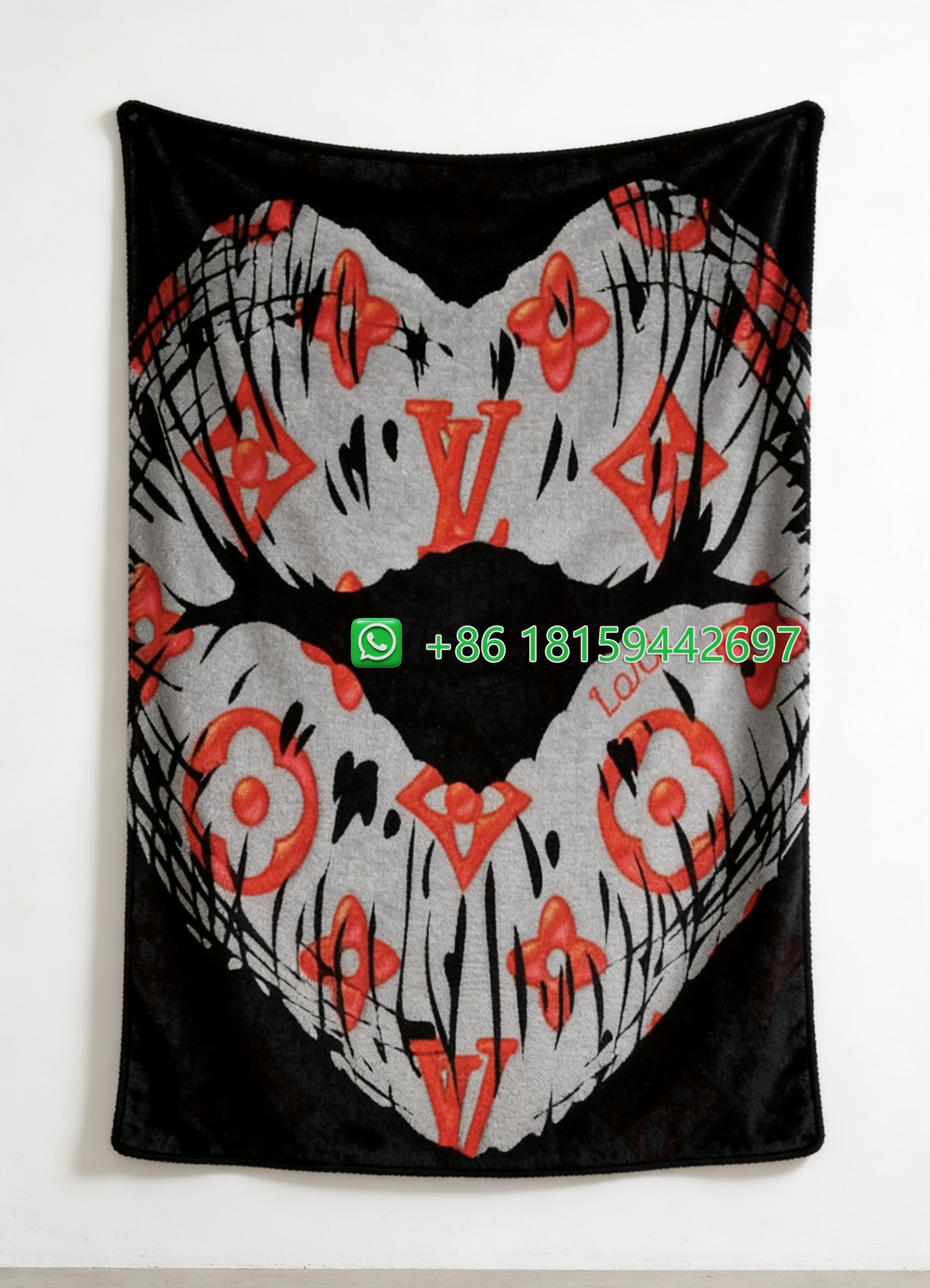 Louis Vuitton Throw Blankets